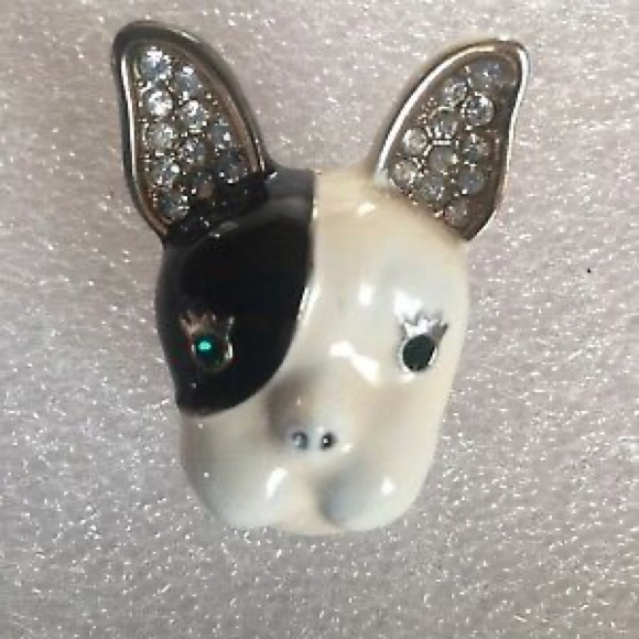 2/$30- Original Betsey Johnson Doggie Rhinestone Ring - Picture 9 of 9